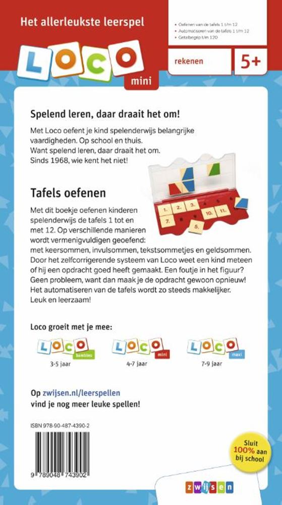 Afbeelding laden in galerijviewer, Loco mini - ik leer tafels 1-12