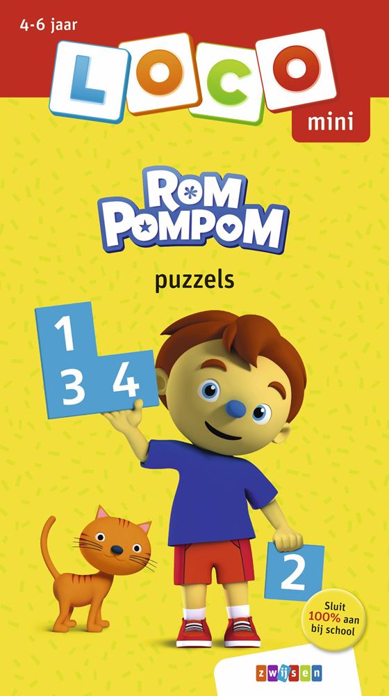 Chargez l'image dans la visionneuse de la galerie, Wpg uitgevers mini loco rompompom puzzels (4-6 jaar)