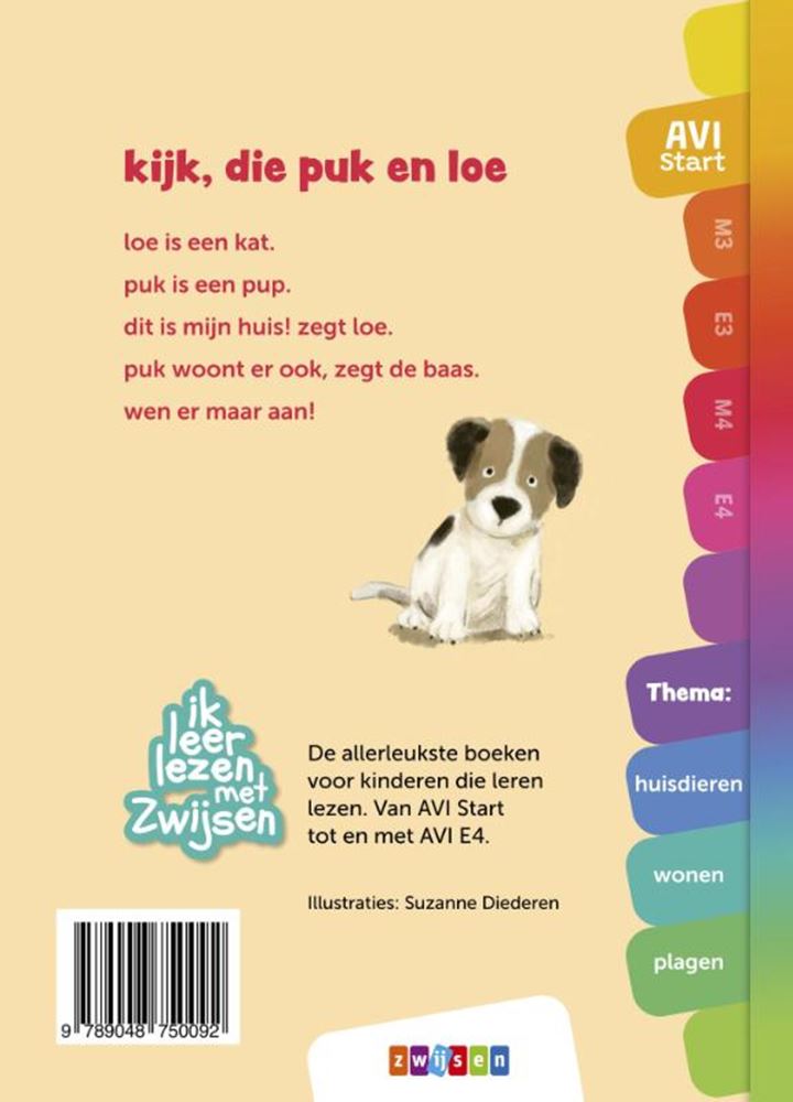 Afbeelding laden in galerijviewer, Wpg uitgevers kijk, die puk en loe 6+