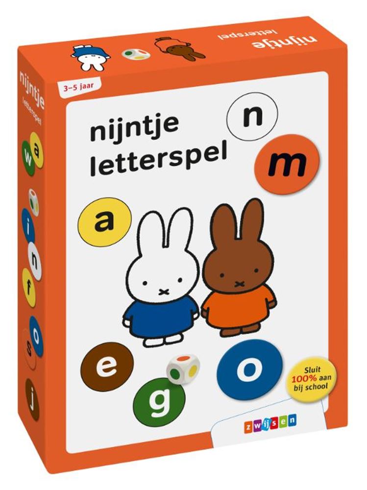 Afbeelding laden in galerijviewer, Nijntje letterspel 3+