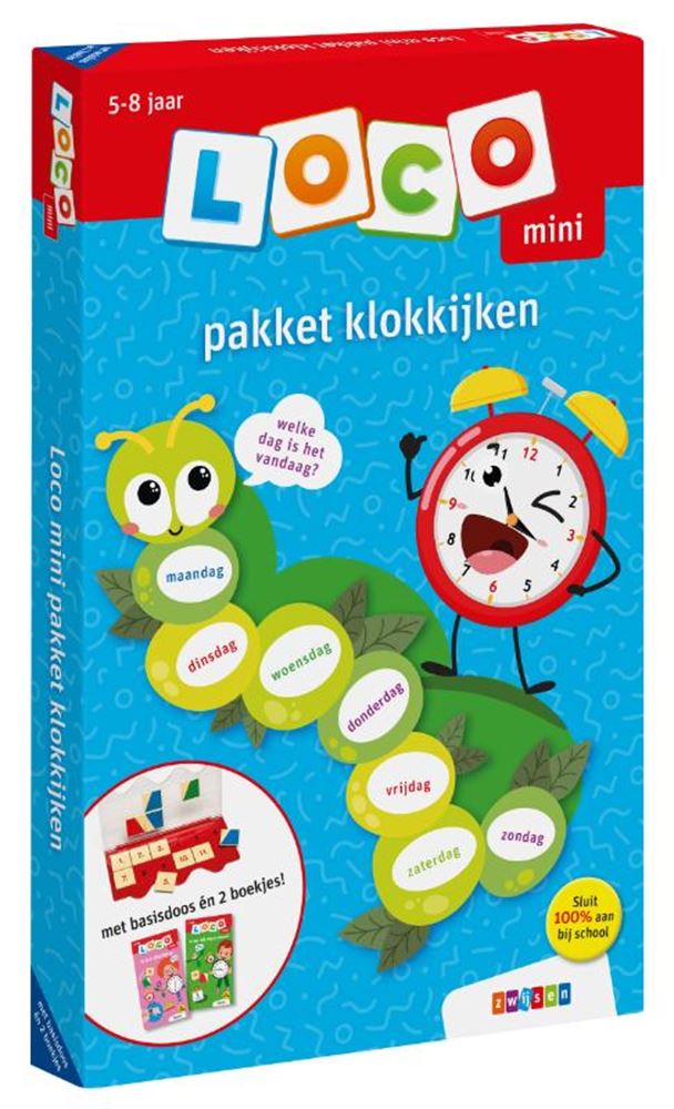Afbeelding laden in galerijviewer, Wpg uitgevers loco mini pakket klokkijken 4+