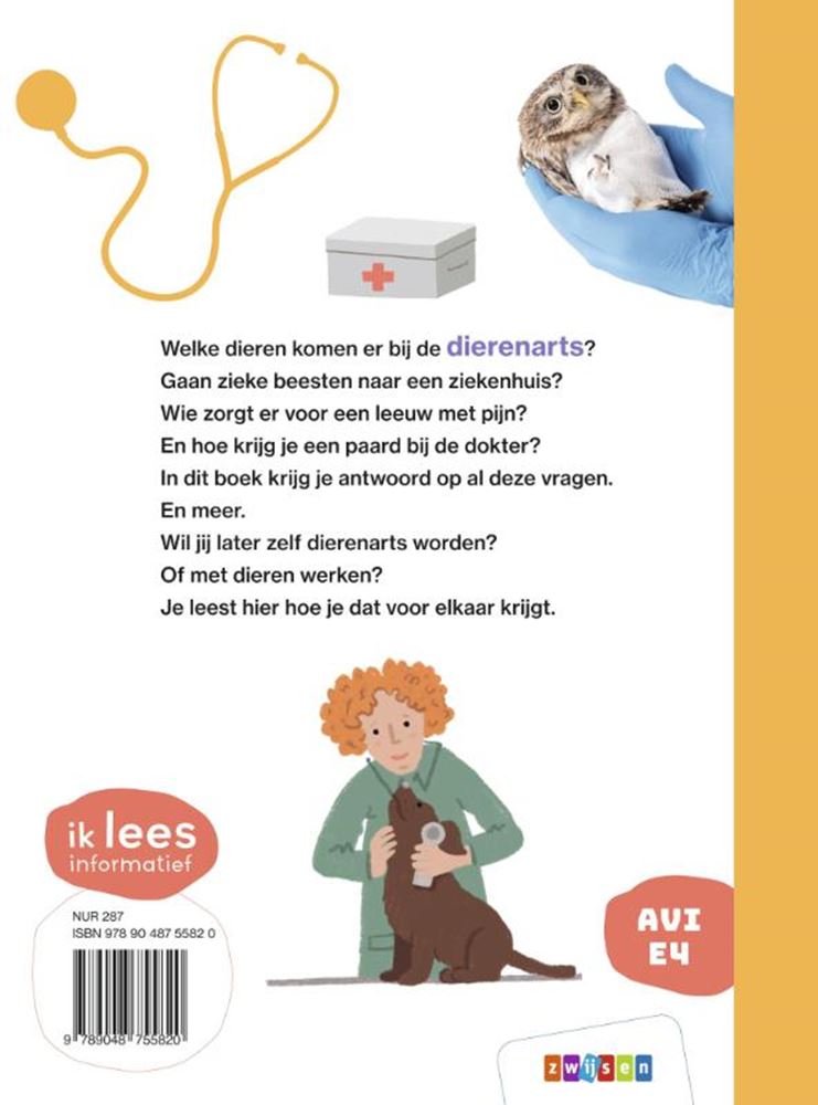 Chargez l'image dans la visionneuse de la galerie, Wpg uitgevers wat doet de dierenarts? - avi e4