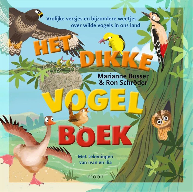 Afbeelding laden in galerijviewer, Het dikke vogelboek. 4+