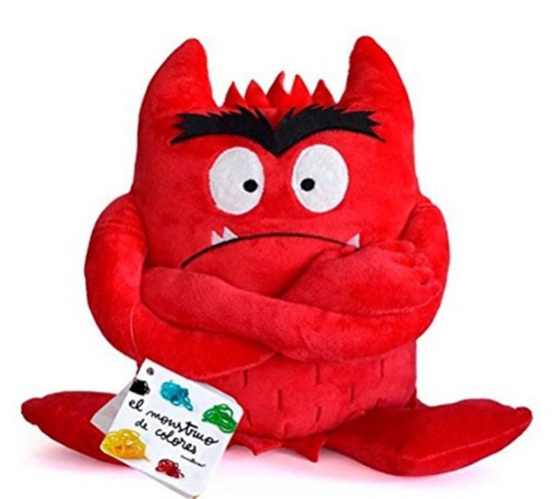 ギャラリービューアに画像をロードする, Knuffel kleurenmonster rood (boos)