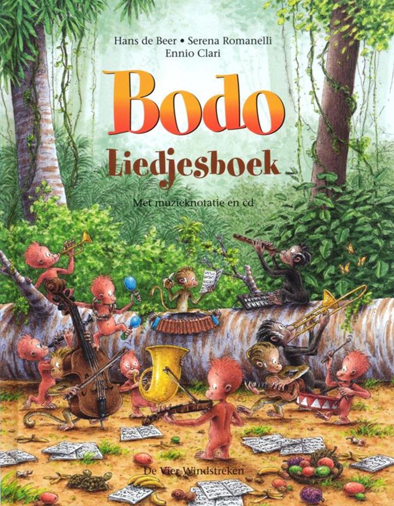 Afbeelding laden in galerijviewer, Bodo liedjesboek met cd. 6+