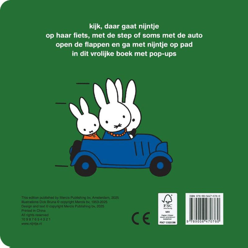 Afbeelding laden in galerijviewer, Kartonbopop-up boek daar gaat nijntje 1+