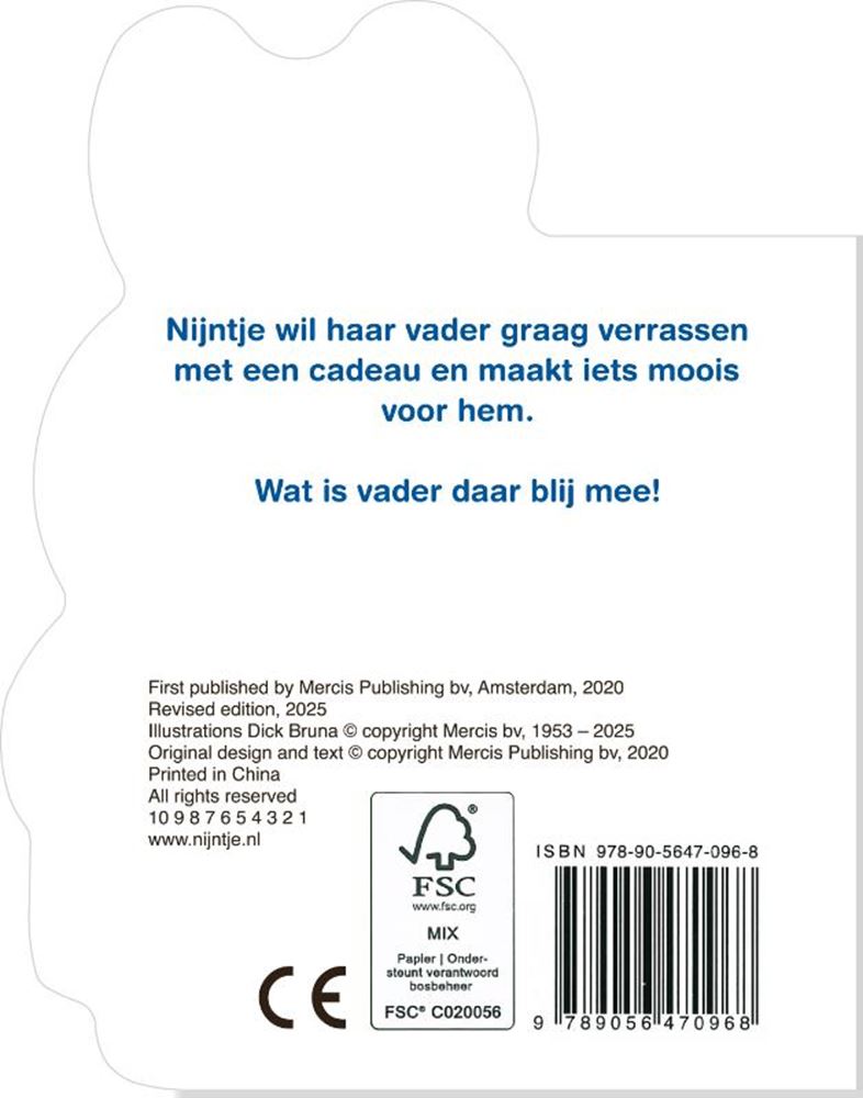 Chargez l'image dans la visionneuse de la galerie, Kartonboekje: nijntje en vader. 1+