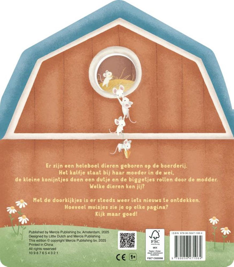 Afbeelding laden in galerijviewer, Little dmijn doorkijkboek - boerderij 0+