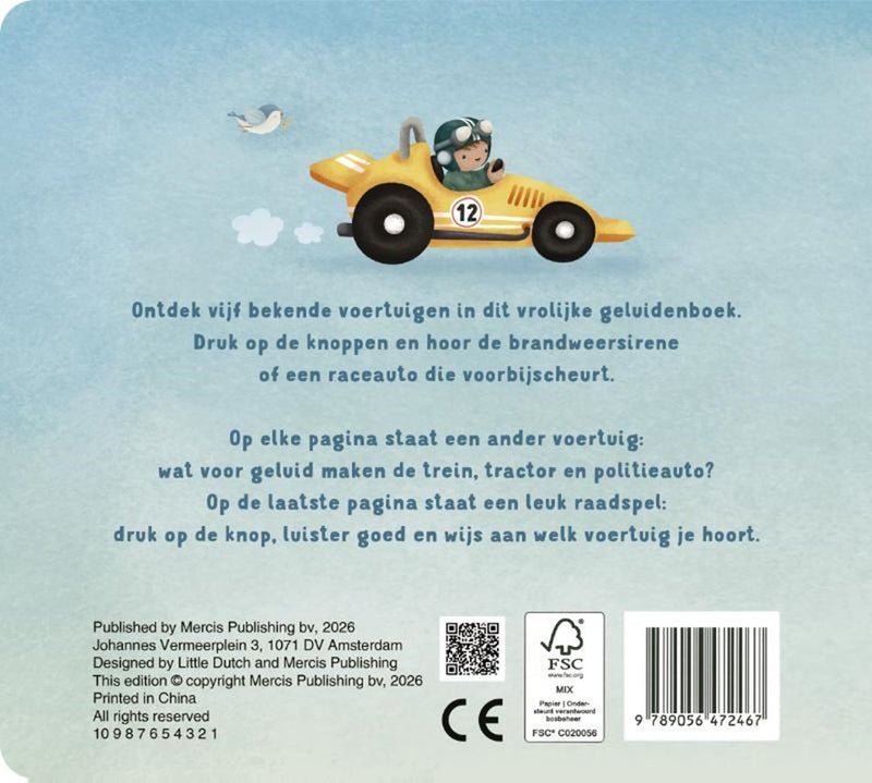 Chargez l'image dans la visionneuse de la galerie, Mijn geluidenboek - voertuigen 1+