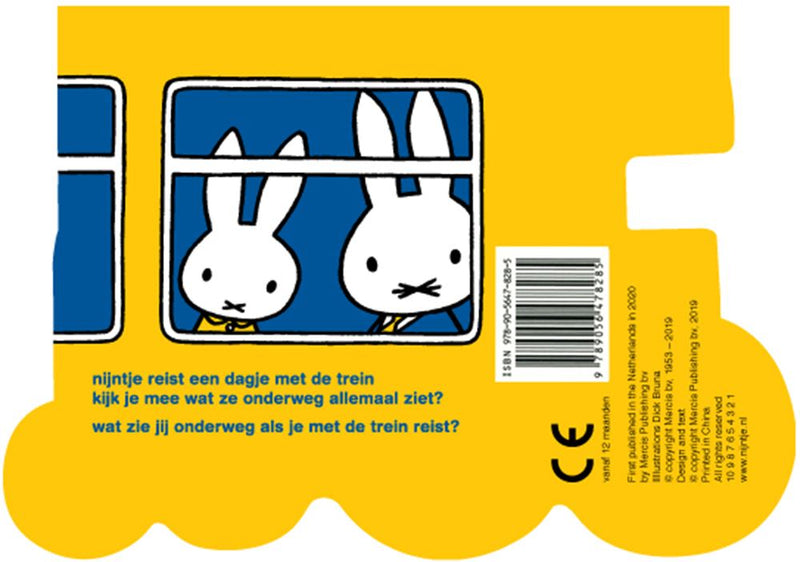 Afbeelding laden in galerijviewer, Centraal boekhuis nijntjes treinreis
