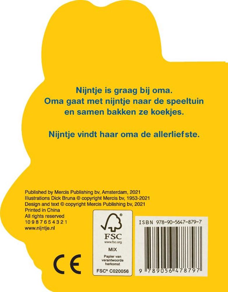 Laden Sie das Bild in Galerie -Viewer, Nijntje en oma. 1+