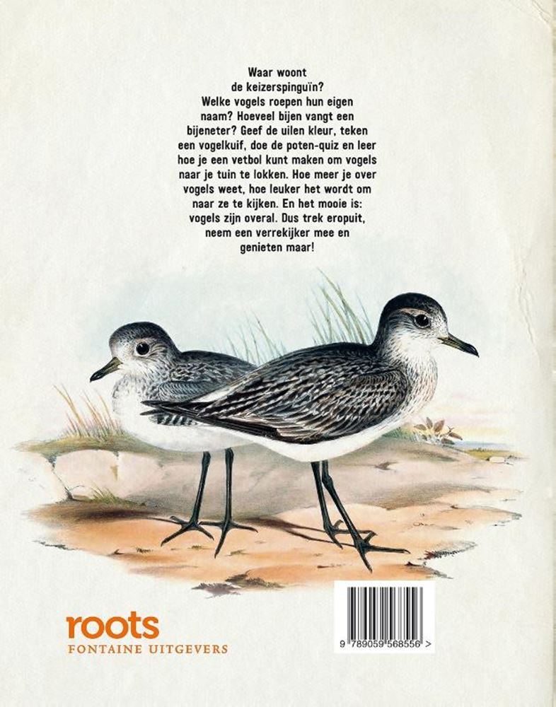 Afbeelding laden in galerijviewer, Roots. natuurboek vogels. 8+