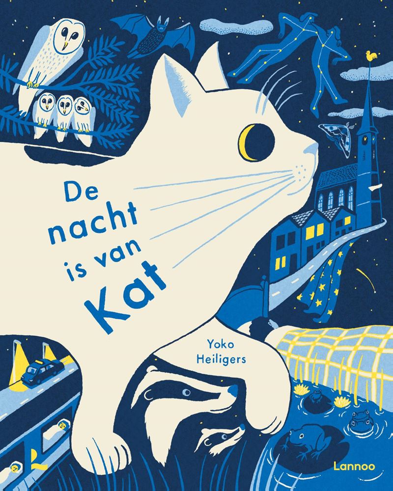 Chargez l'image dans la visionneuse de la galerie, Prentenboek: de nacht is van kat 5+