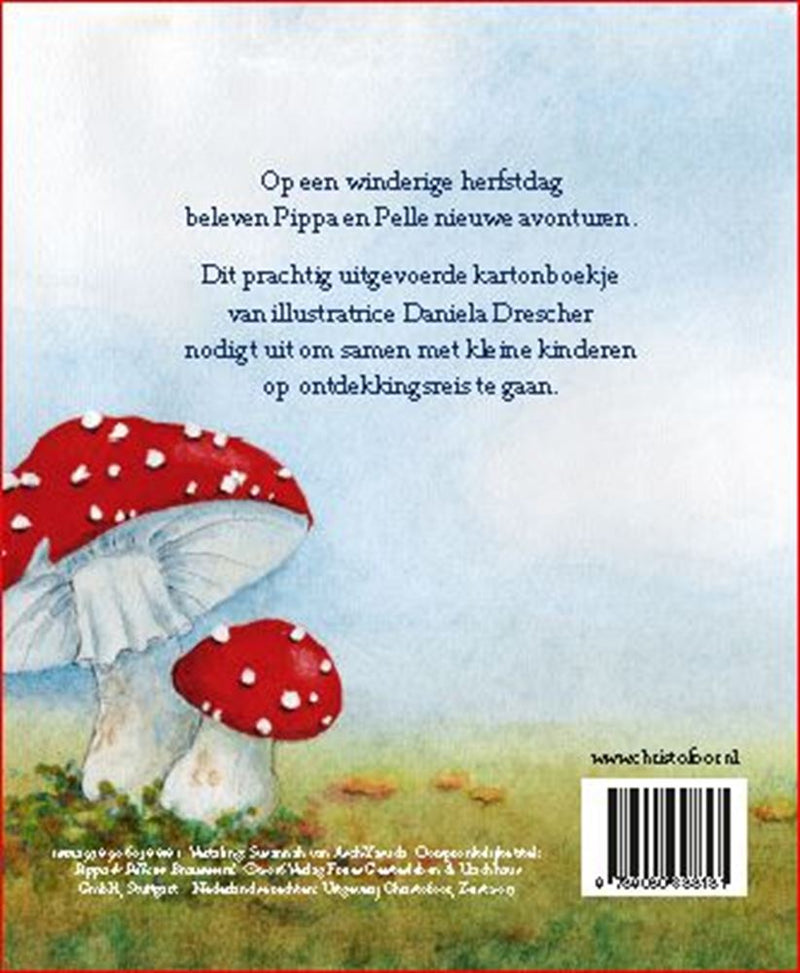 Afbeelding laden in galerijviewer, Pippa en pelle in de herfstwind (karton)
