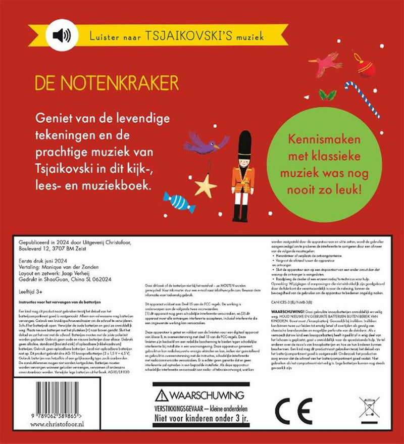 Chargez l'image dans la visionneuse de la galerie, Geluidenboek de notenkraker. 4+