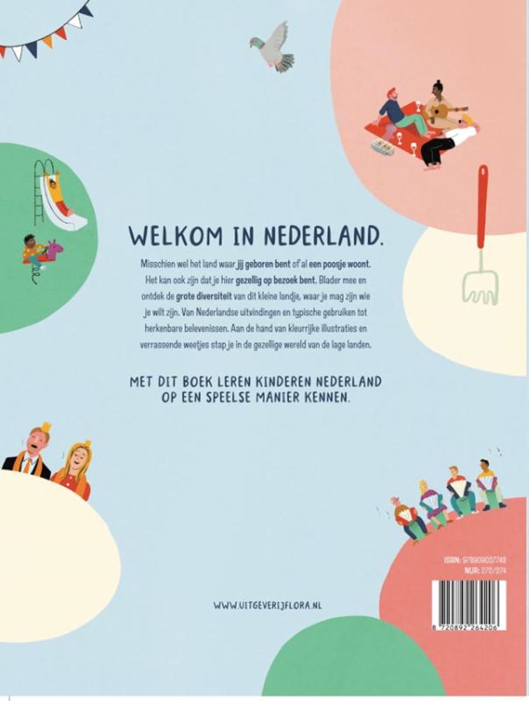 Afbeelding laden in galerijviewer, Dit boek gaat over nederland. kartonboek