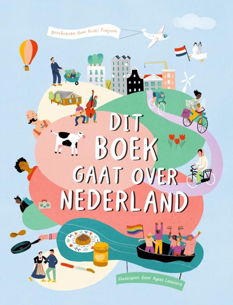 Afbeelding laden in galerijviewer, Dit boek gaat over nederland. kartonboek