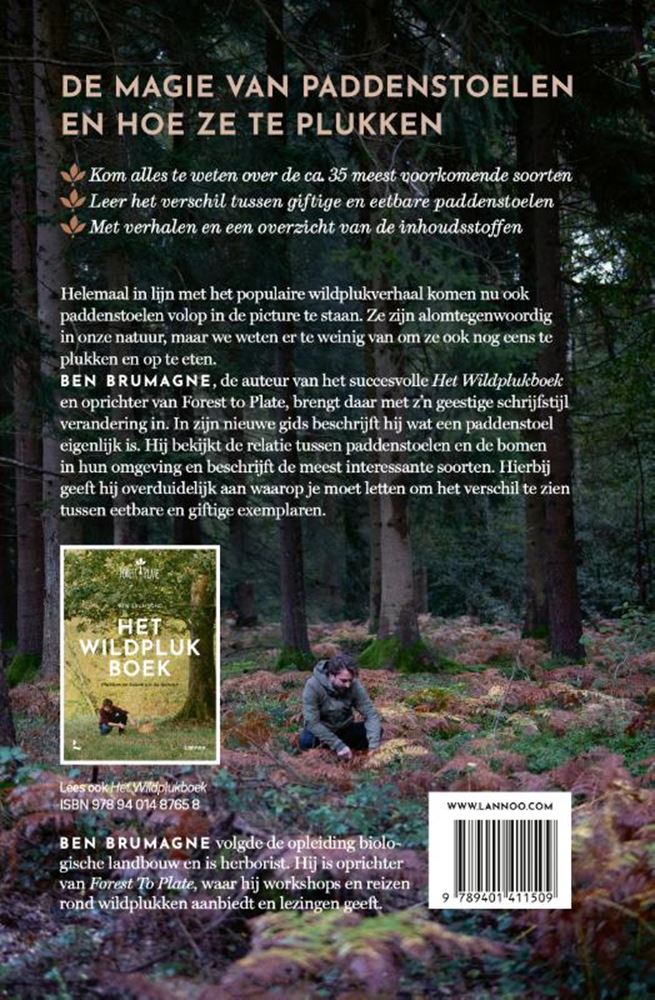 Afbeelding laden in galerijviewer, Het wildplukboek voor paddenstoelen.