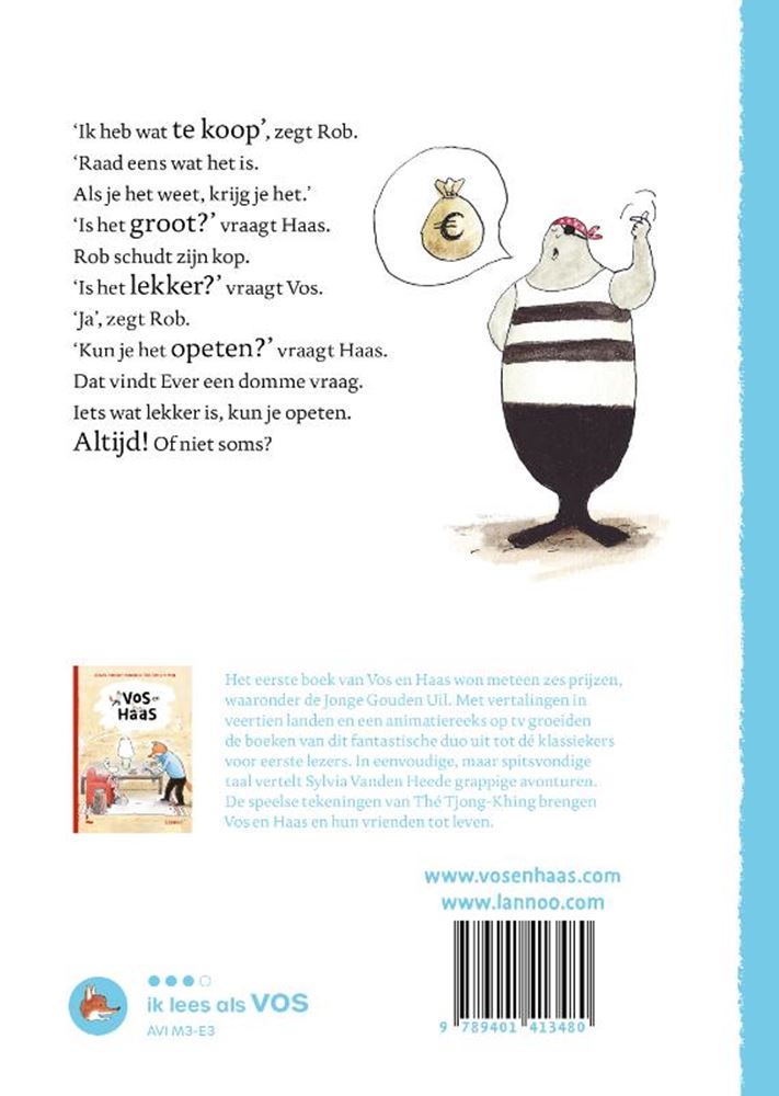 Afbeelding laden in galerijviewer, Vos en haas - het raadsel van rob 6+