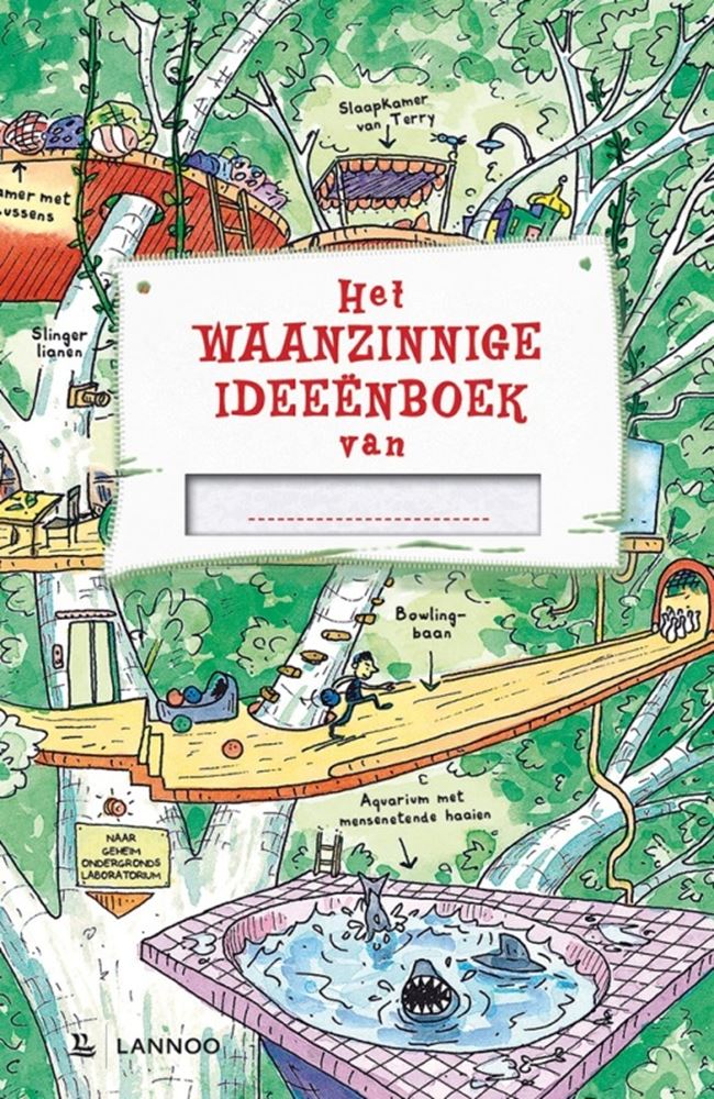 Chargez l'image dans la visionneuse de la galerie, Merkloos sans marque lannoo - het waanzinnige ideeënboek