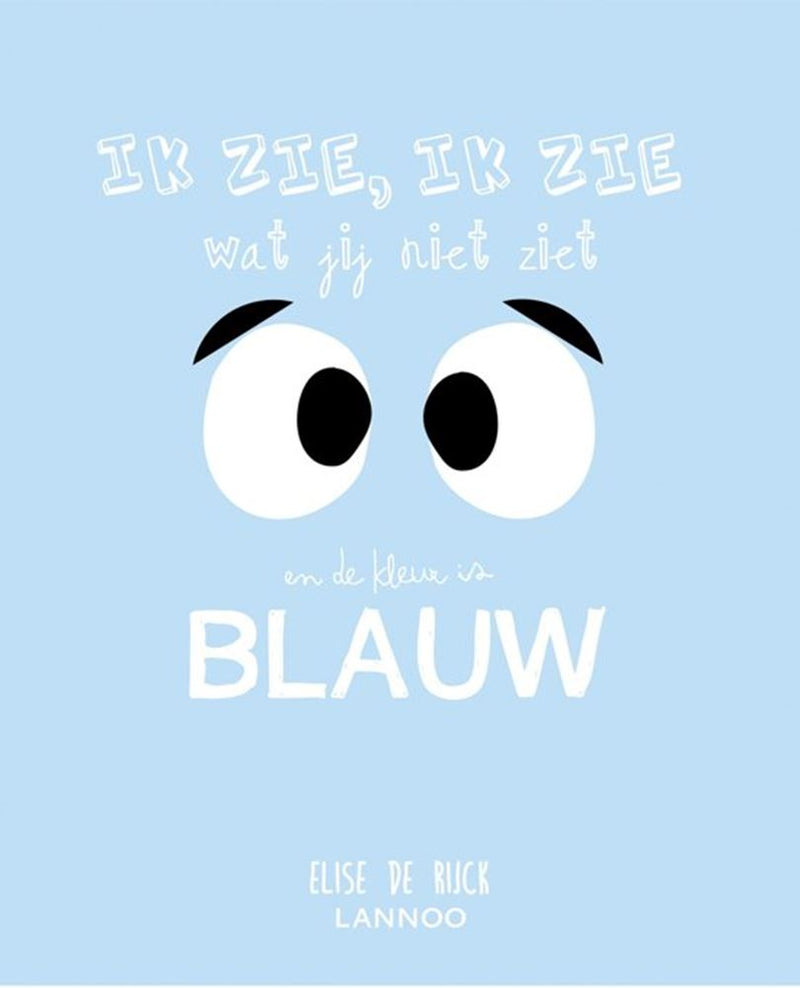 Chargez l'image dans la visionneuse de la galerie, Ik zie, ik zie wat jij niet; blauw