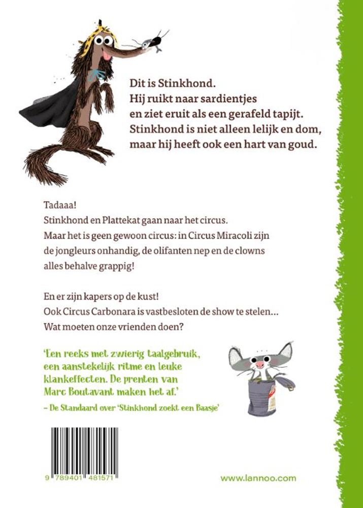 Afbeelding laden in galerijviewer, Stinkhond naar het circus. 6+