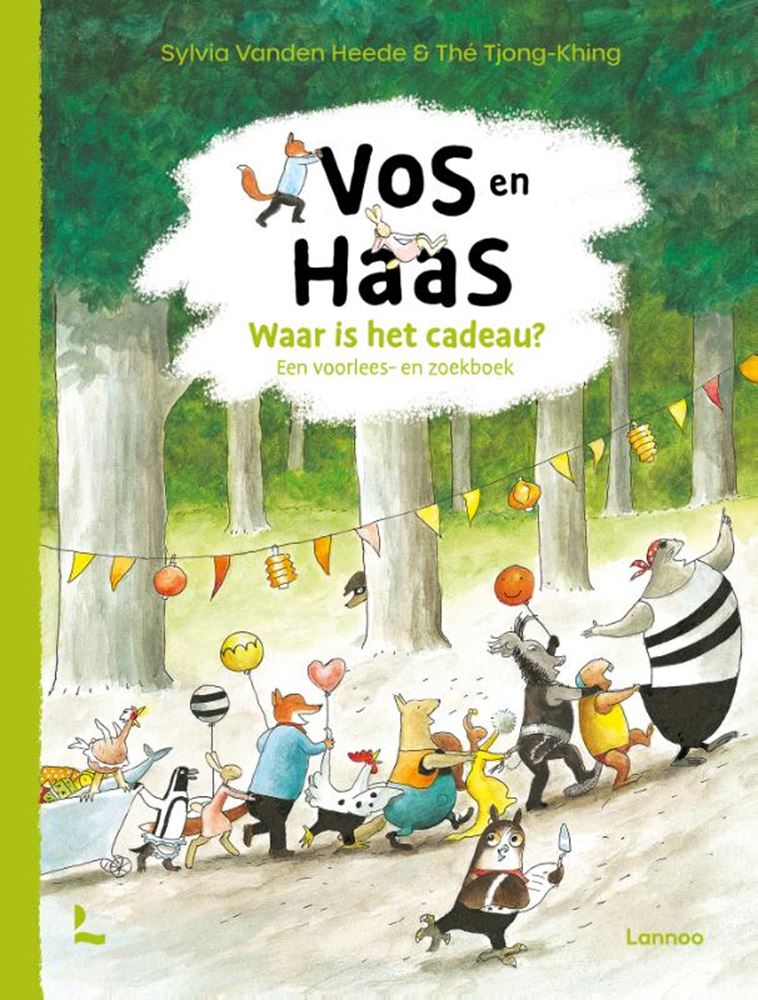 Chargez l'image dans la visionneuse de la galerie, Vos en haas - waar is het cadeau? 3+
