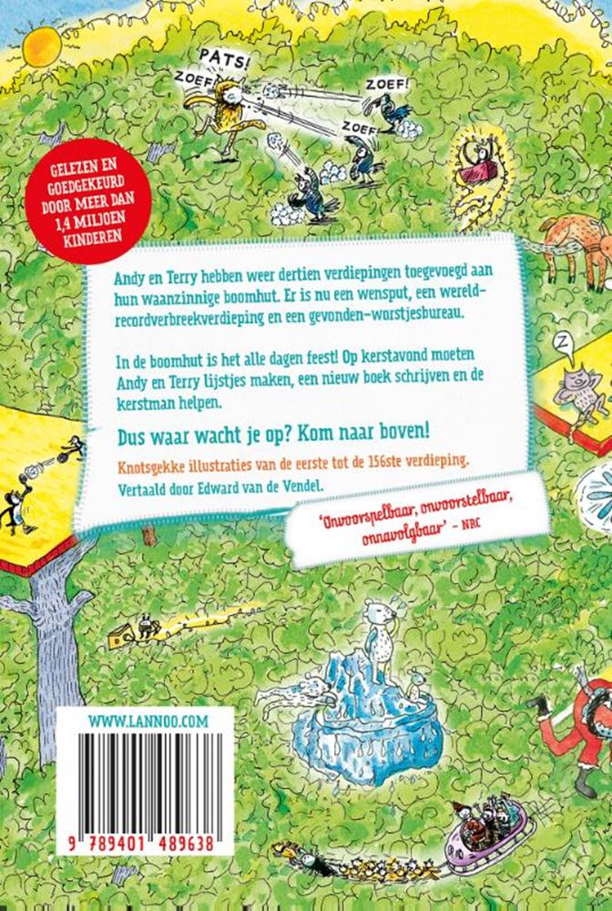 Afbeelding laden in galerijviewer, Centraal boekhuis de waanzinnige boomhut van 156 verdiepingen