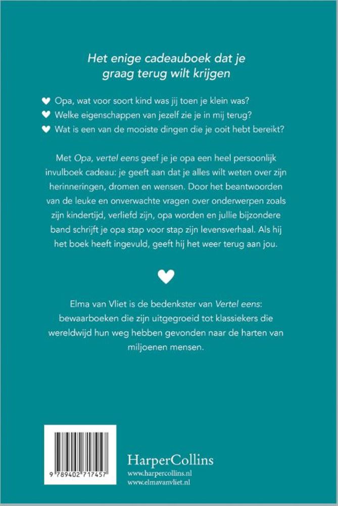 Afbeelding laden in galerijviewer, Elma van vliet vertel eens - opa, vertel eens