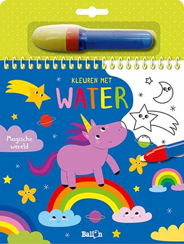 Afbeelding laden in galerijviewer, Merkloos sans marque kleuren met water: magische wereld. 4+