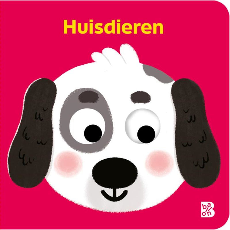 Afbeelding laden in galerijviewer, Standaard uitgeverij huisdieren, boek met wiebeloogjes. 0+