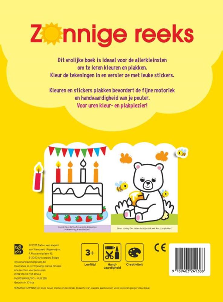 Afbeelding laden in galerijviewer, Standaard uitgeverij plakken en kleuren 3+