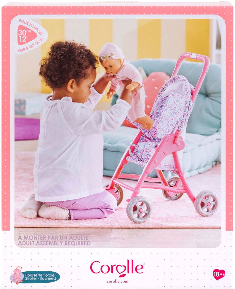 Afbeelding laden in galerijviewer, Corolle kinderwagen bloemen voor babypop, 30cm