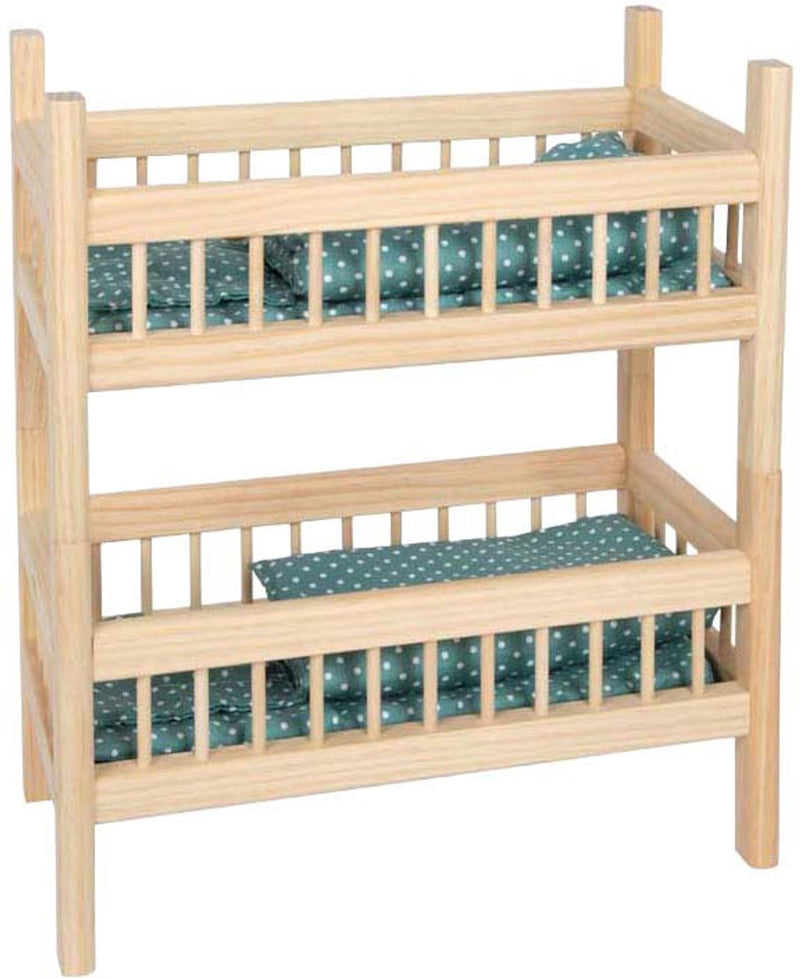 Afbeelding laden in galerijviewer, Small foot - houten poppenstapelbed