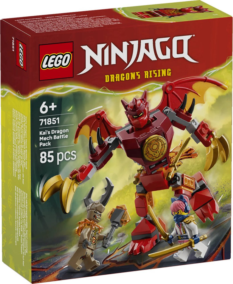 Chargez l'image dans la visionneuse de la galerie, Lego ® ninjago® kai's drakenmecha strijdpakket - mechaspeelgoed - speelset met 3 minifiguren - 71851