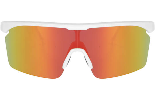 Load image into Gallery viewer, Trivio - fietsbril noa wit revo rood met extra transparante lens