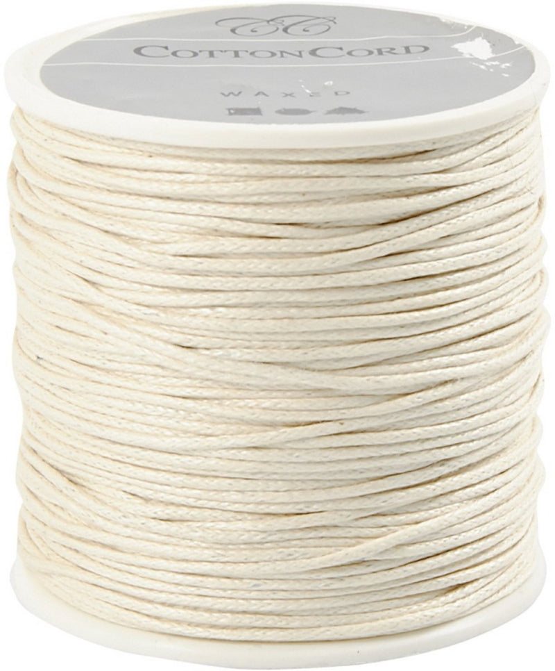 Laden Sie das Bild in Galerie -Viewer, Creativ company katoenkoord off-white dikte 1 mm, 40m
