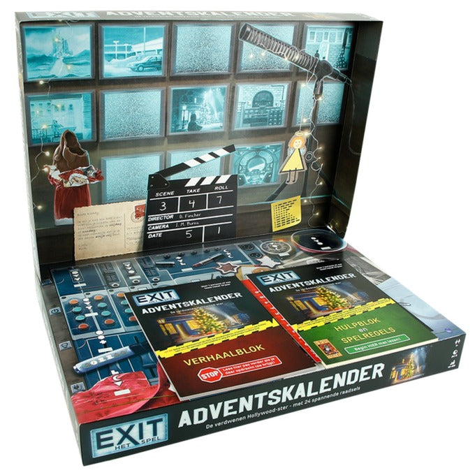 Load image into Gallery viewer, 999Games EXIT: Adventskalender: De verdwenen Hollywood-ster