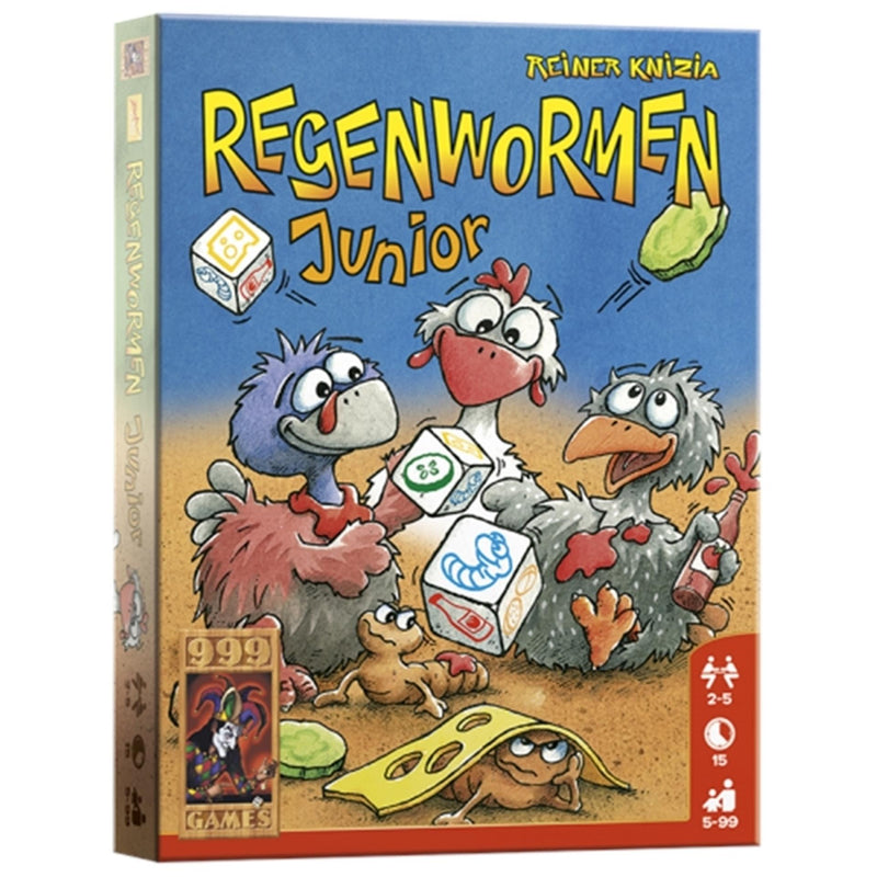 Load image into Gallery viewer, 999Games Dobbelspel Regenwormen: Junior