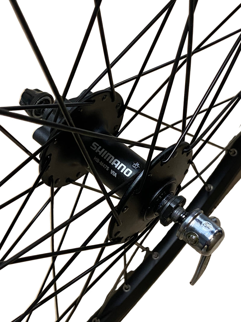 Load image into Gallery viewer, Roland voorwiel 26 21-559 taurus alu. zwart shimano hb475 schijfrem