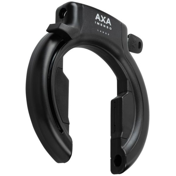 Afbeelding laden in galerijviewer, Axa ringslot imenso large retractable - zwart
