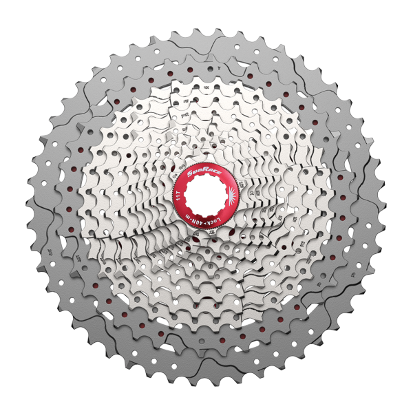 ギャラリービューアに画像をロードする, SunRace cassette 11V 11-51 CSMX80 metallic silver