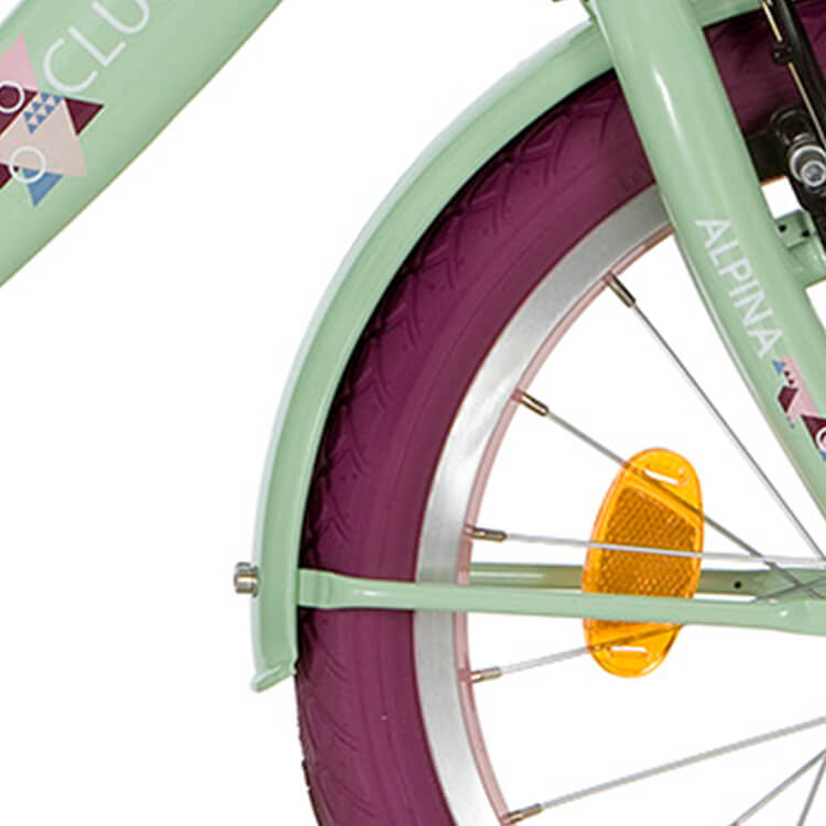 Load image into Gallery viewer, Alpina Spatbord set 16 Clubb blossom green