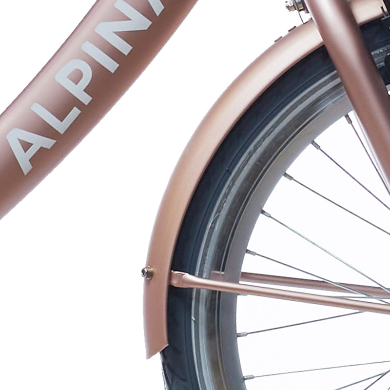 Load image into Gallery viewer, Alpina spatbord set + stang 20 clubb rose gold matt