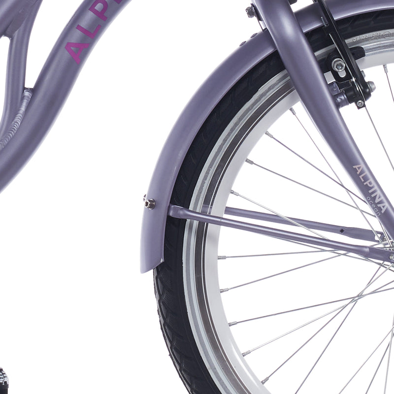 Load image into Gallery viewer, Alpina spatbord set + stang 20 ocean hazy lavender matt