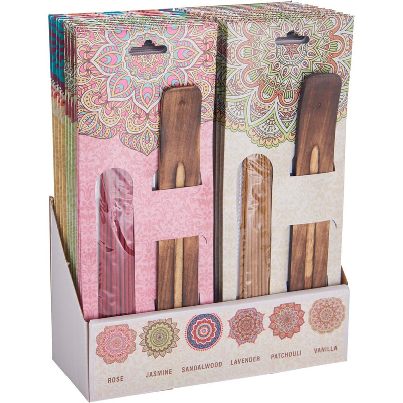 ギャラリービューアに画像をロードする, Wierookstokjes 20 stuks 6 assorti
