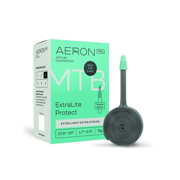Afbeelding laden in galerijviewer, Aeron tpu aeron tpu mtb - extralite protect 1,7 -2,5 presta valve 42 27,5 - 29