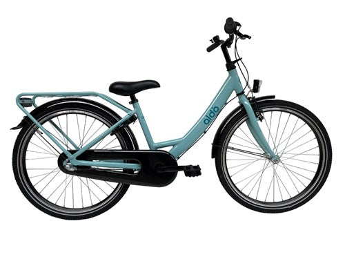 Afbeelding laden in galerijviewer, Master bike aldo wave carino 24 meisjesfiets 3grn - pastelturquoise 'mint'
