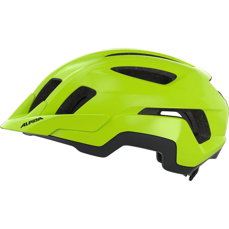 Load image into Gallery viewer, Olympic sportswear alpina sports tour helm paranus 52-56 glans fluo geel