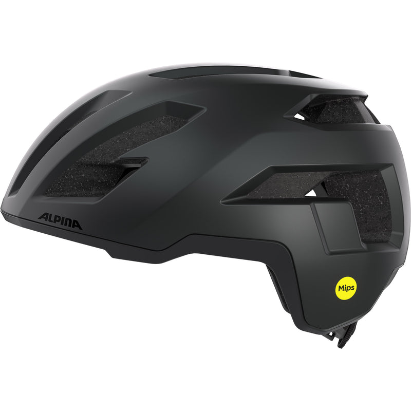 Load image into Gallery viewer, Olympic sportswear alpina sports tour helm taunus gravel mips 59-61 mat zwart
